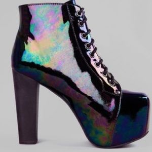 Jeffrey Campbell oil slick litas